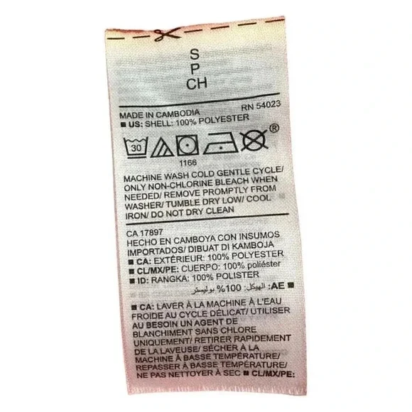 Old Navy red floral dress size small above knee short sleeve - Picture 4 of 5